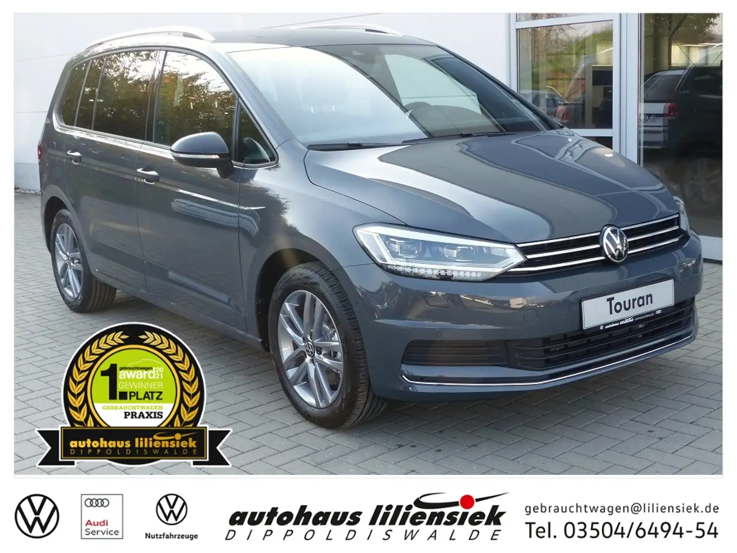 Volkswagen Touran 1.5 TSI DSG Goal *LED*PDC*ACC* Grau - 1