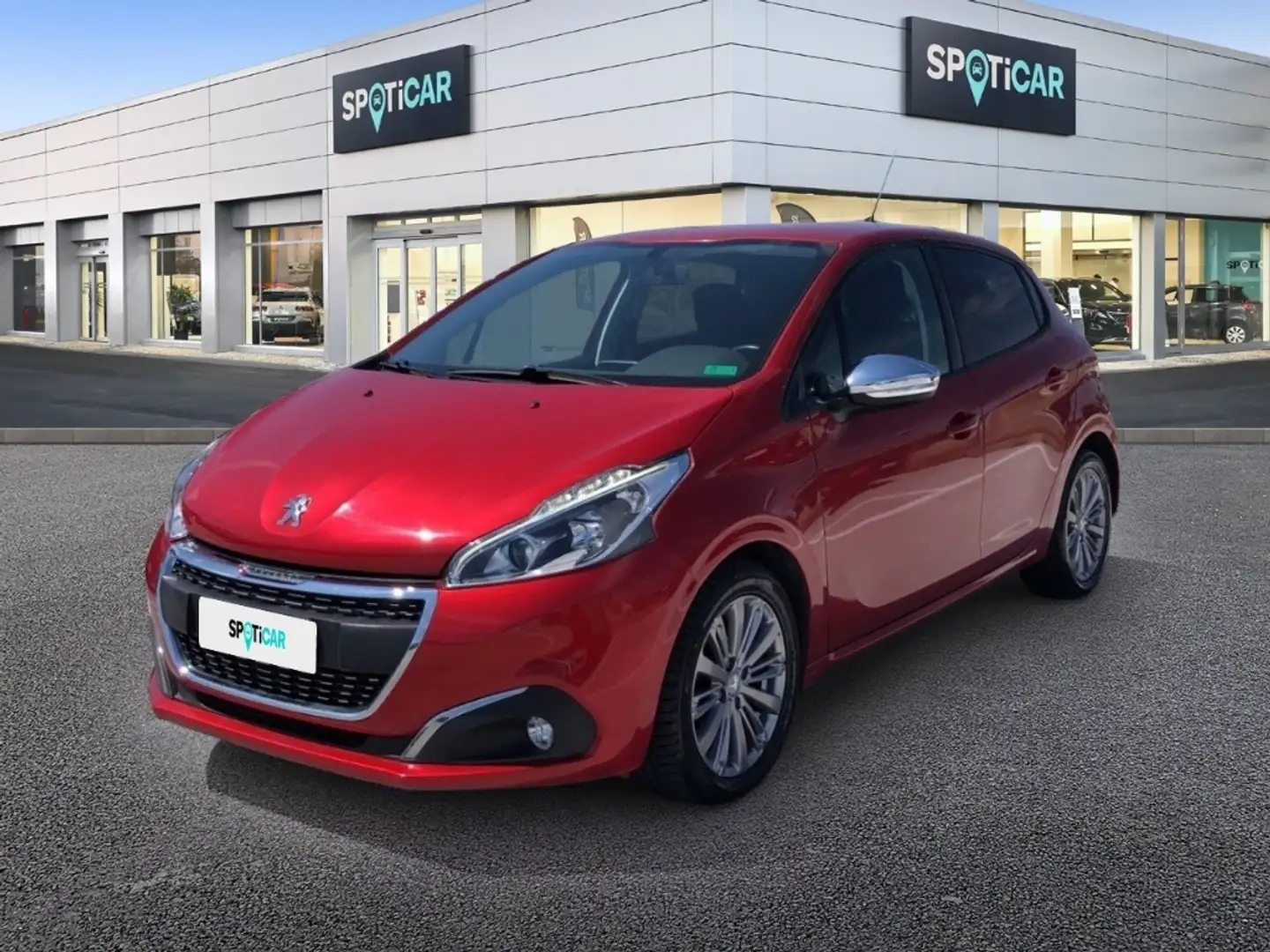 Peugeot 208 - 208 BlueHDi 75 5 porte Active Rouge - 1