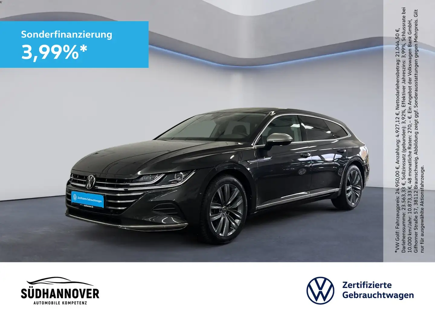 Volkswagen Arteon Shooting Brake Elegance 2.0 TSI DSG AHK Gris - 1