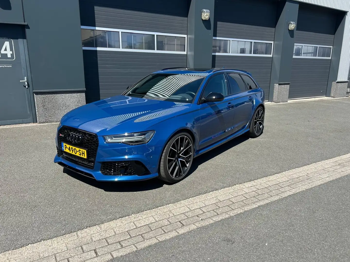 Audi RS6 RS6 4.0 TFSI RS6 q. perf/stage 1/eventuri/bomvol!! Blauw - 2
