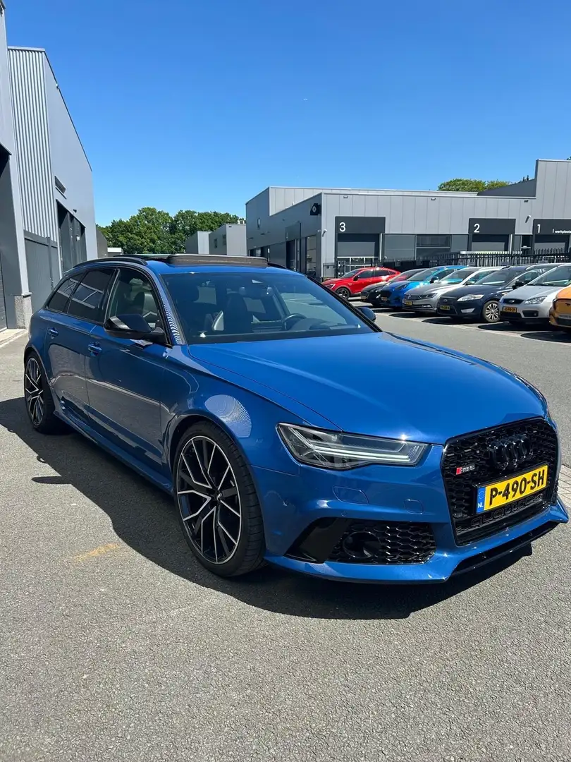 Audi RS6 RS6 4.0 TFSI RS6 q. perf/stage 1/eventuri/bomvol!! Blauw - 1