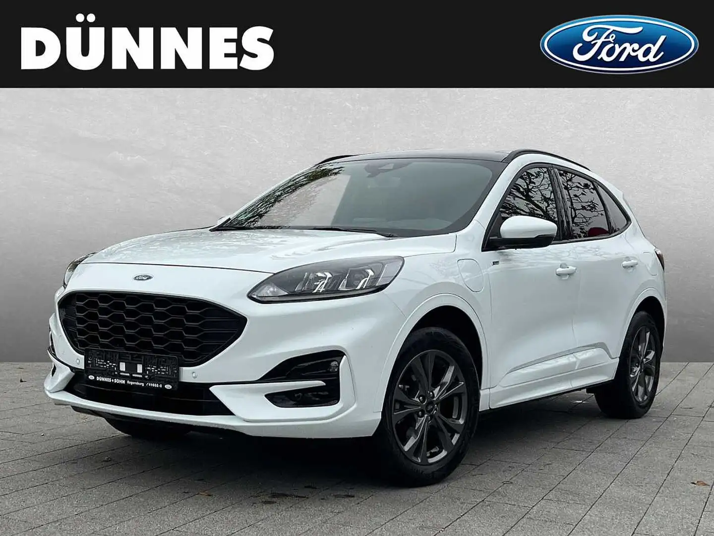 Ford Kuga 2.5 PHEV ST-LINE Weiß - 1