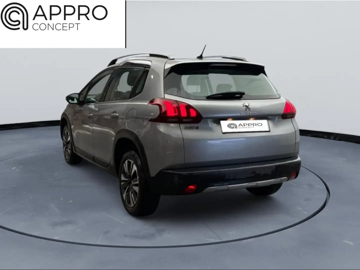 Peugeot 2008 1.2i PureTech 12V S\u0026S - 110 Allure PHASE 2 Gris - 2