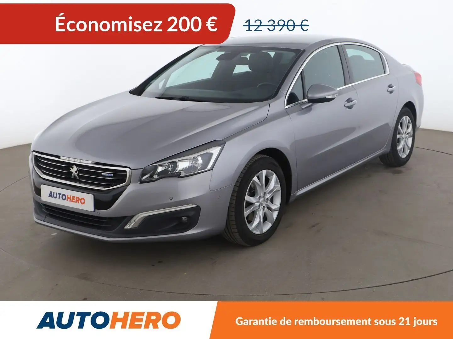 Peugeot 508 2.0 Blue-HDi Allure Gris - 1
