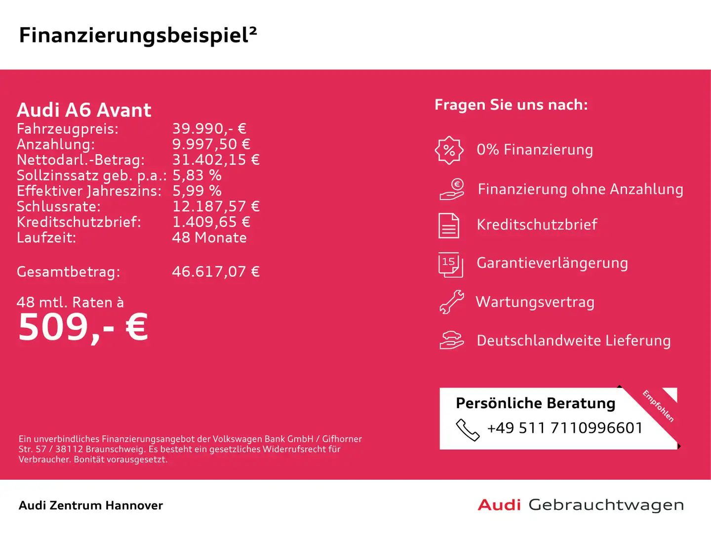Audi A6 sport 40 TDI quattro Matrix Pano Kamera Schwarz - 2