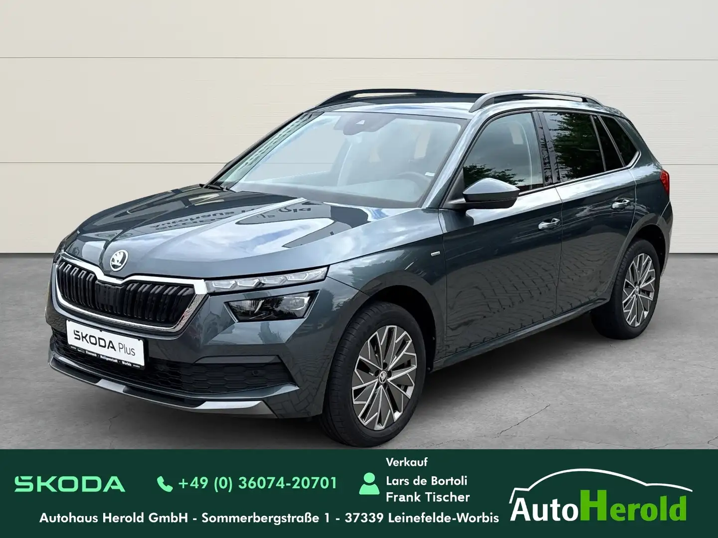Skoda Kamiq Clever 1,0l TSI 81kW+NAVI+RFK+VOLL-LED Grau - 1