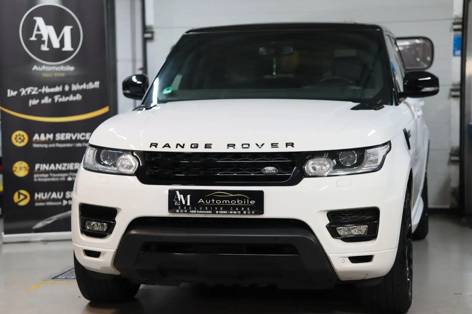 Land Rover Range Rover Sport RANGE ROVER SPORT HSE *PANO*LEDER*MERIDAN*RKAM* Blanc - 1