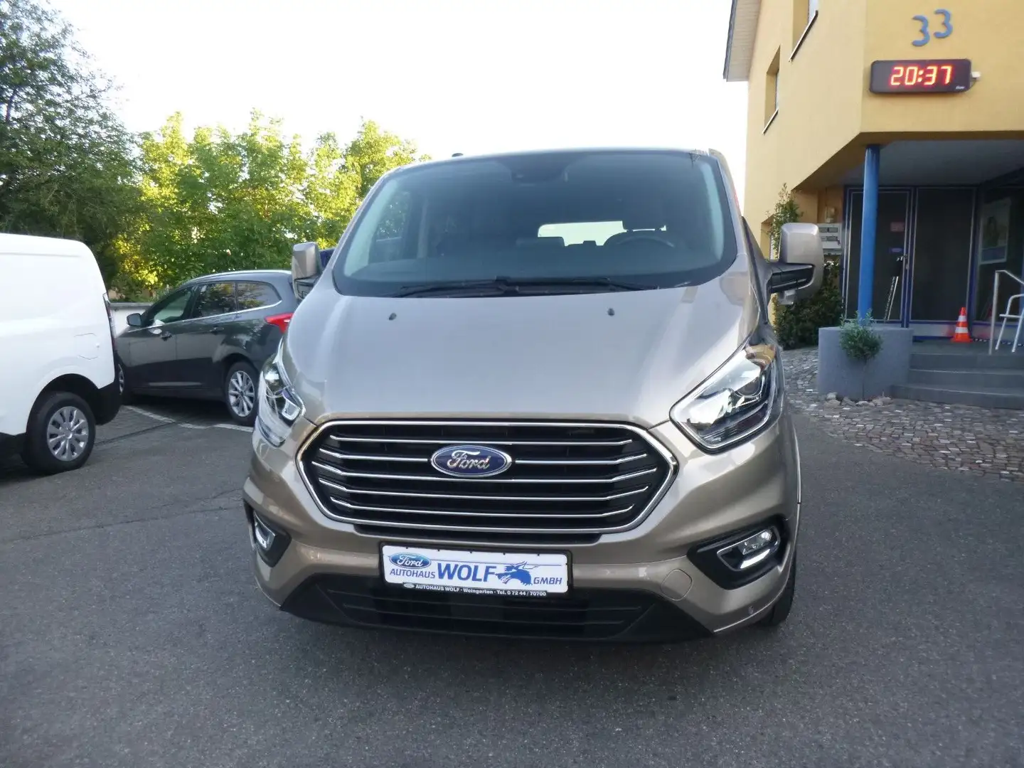 Ford Tourneo Custom L2 Titanium X AHK abnehmbar TOP Silber - 2