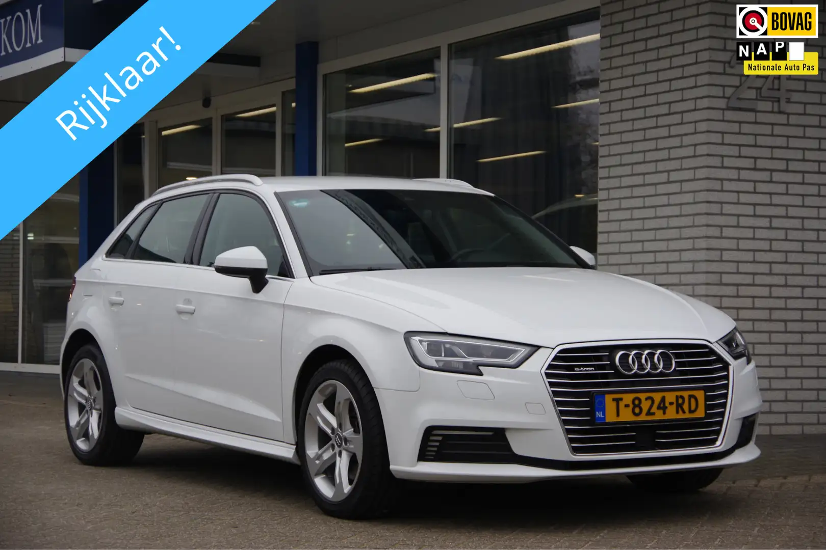 Audi A3 Sportback 40 e-tron Hybrid Sport Navigatie Stoelve Blanco - 1