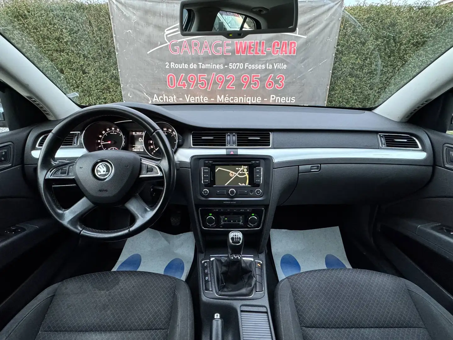 Skoda Superb 1.6Tdi Gps, Toit Ouvrant…, Grijs - 2