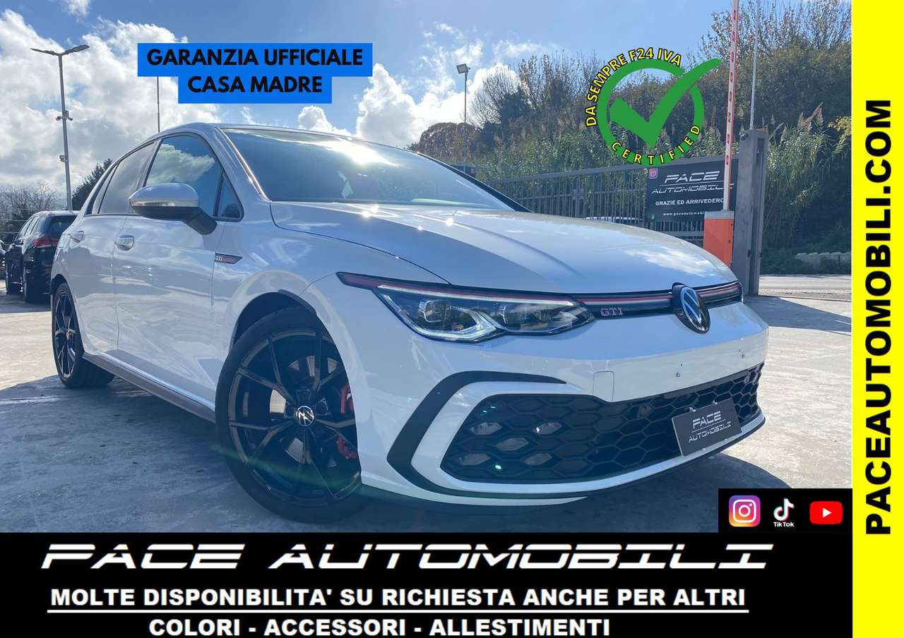 Volkswagen Golf GTI PERFORMANCE BLACK MATRIX PDC CRUISE F1 NAVI 19"