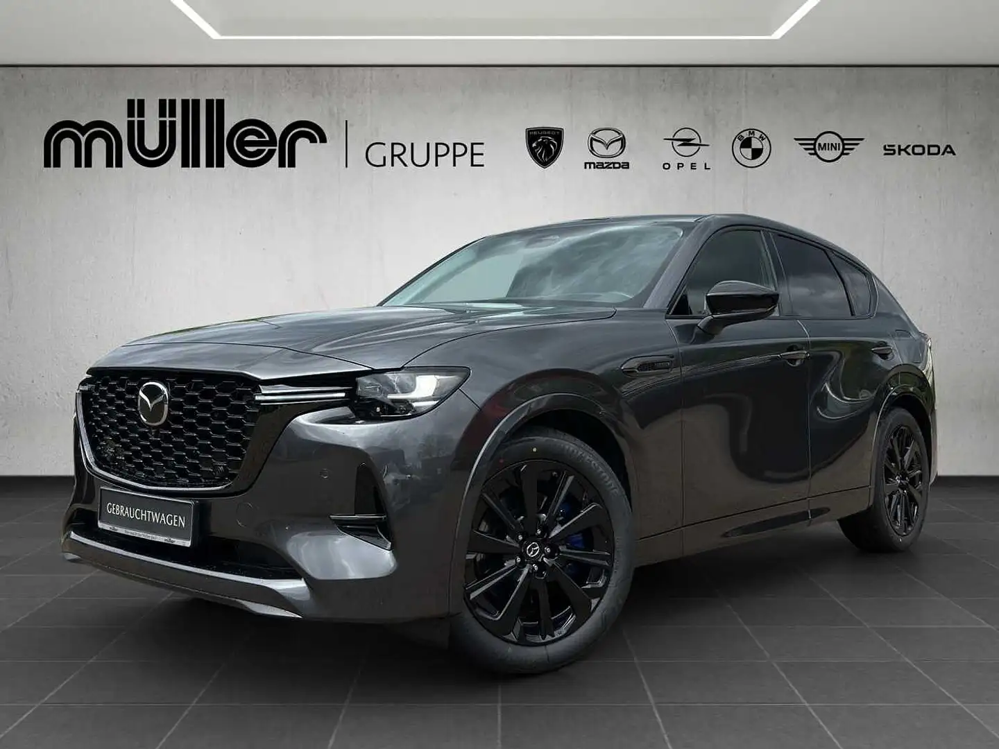 Mazda CX-60 PHEV HOMURA CON-P DRI-P COM-P Grau - 1