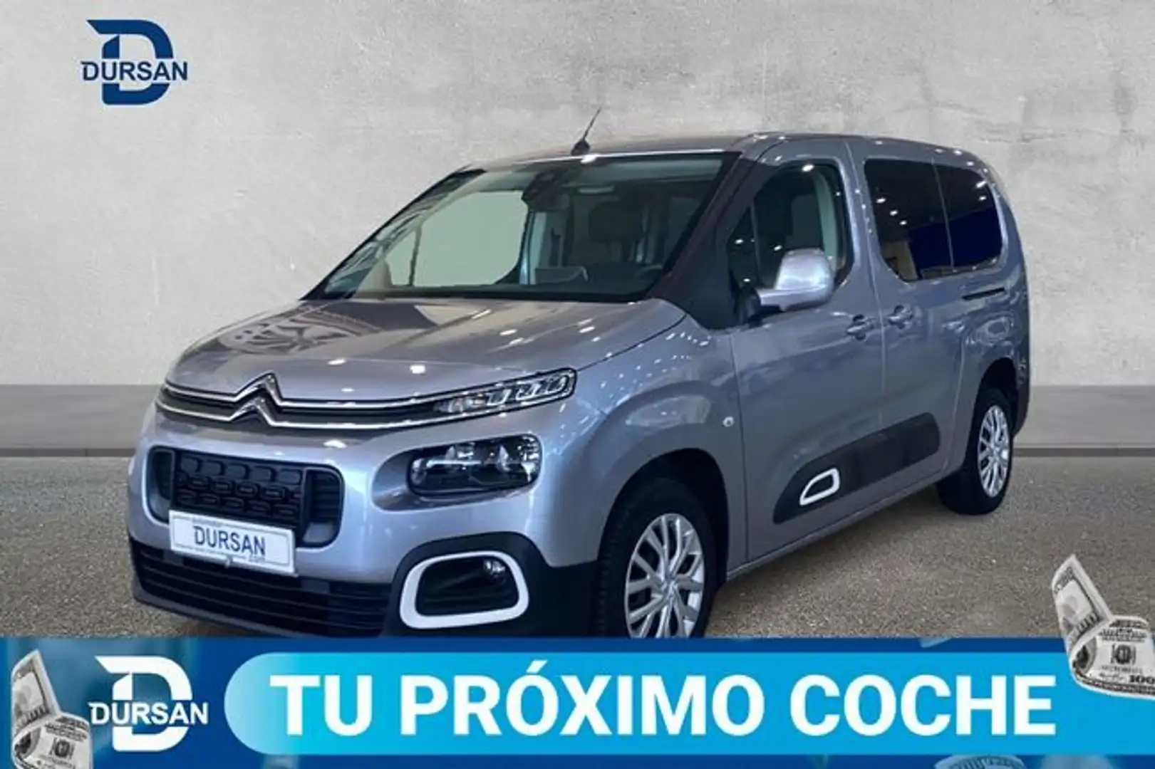 Citroen Berlingo Talla XL BlueHDi 130 SS 6v FEEL Gris - 1