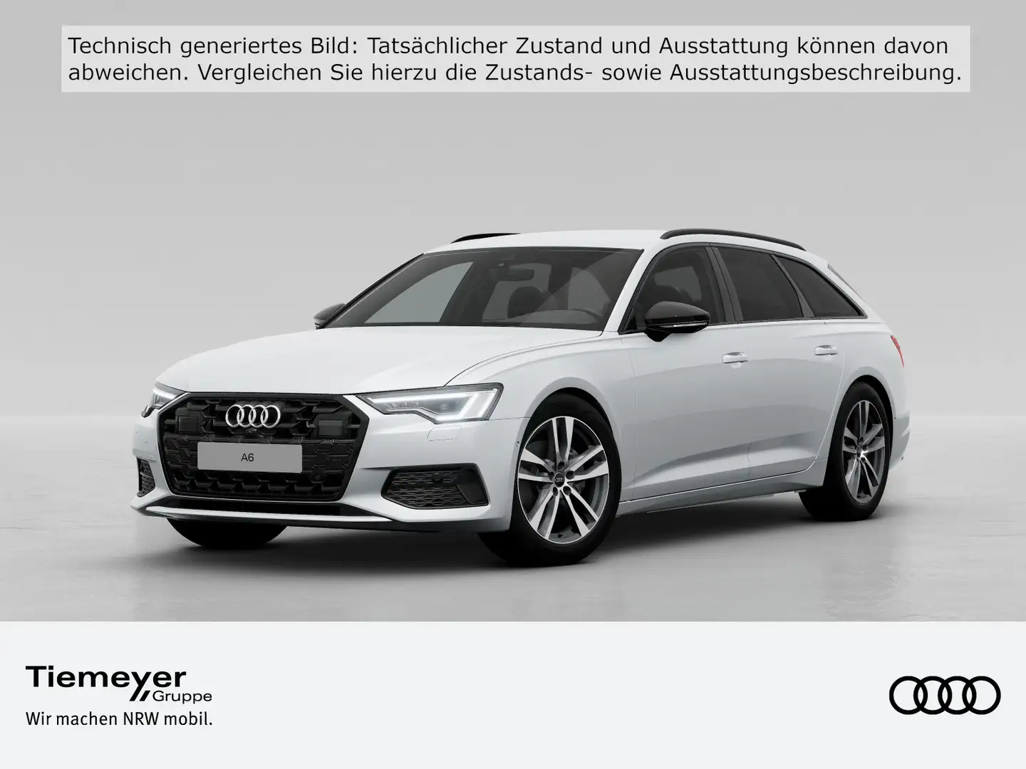 Audi A6 35 TDI ADVANCED LM19 OPTIK-PKT LEDER ME Weiß - 1