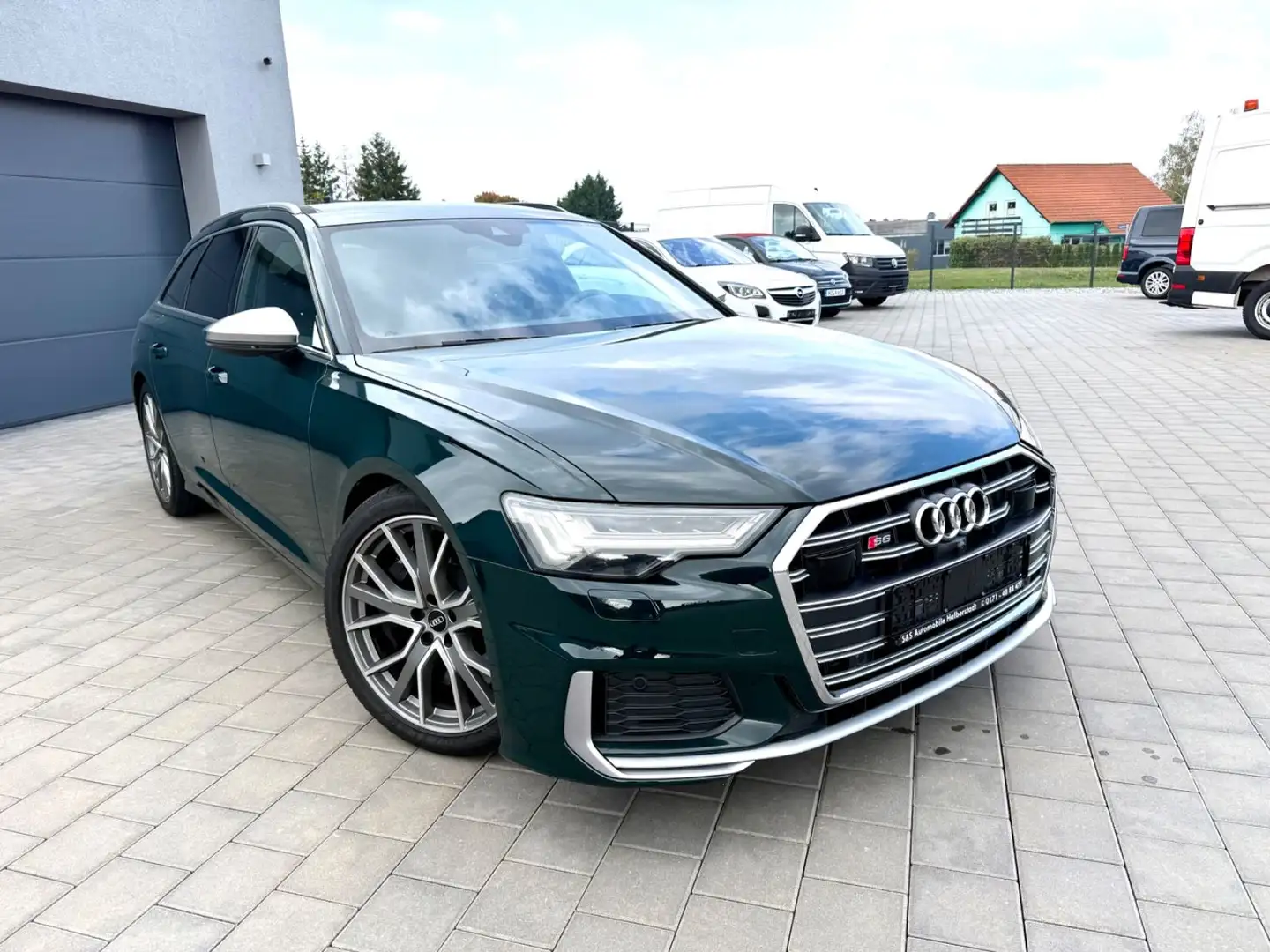 Audi S6 Avant 3.0 TDI Quattro Matrix Head Up Exclusiv Grün - 1