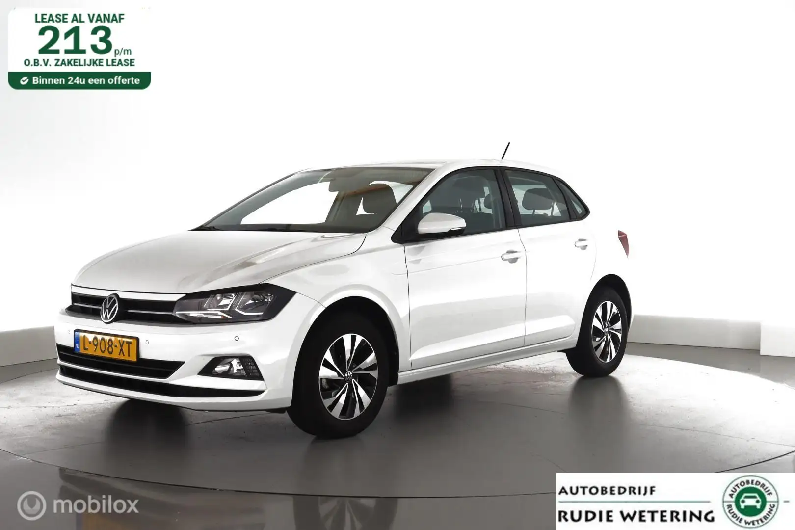 Volkswagen Polo 1.0 TSI 5 Drs. Comfortline Executive nav|dab|tel|p Blanc - 1