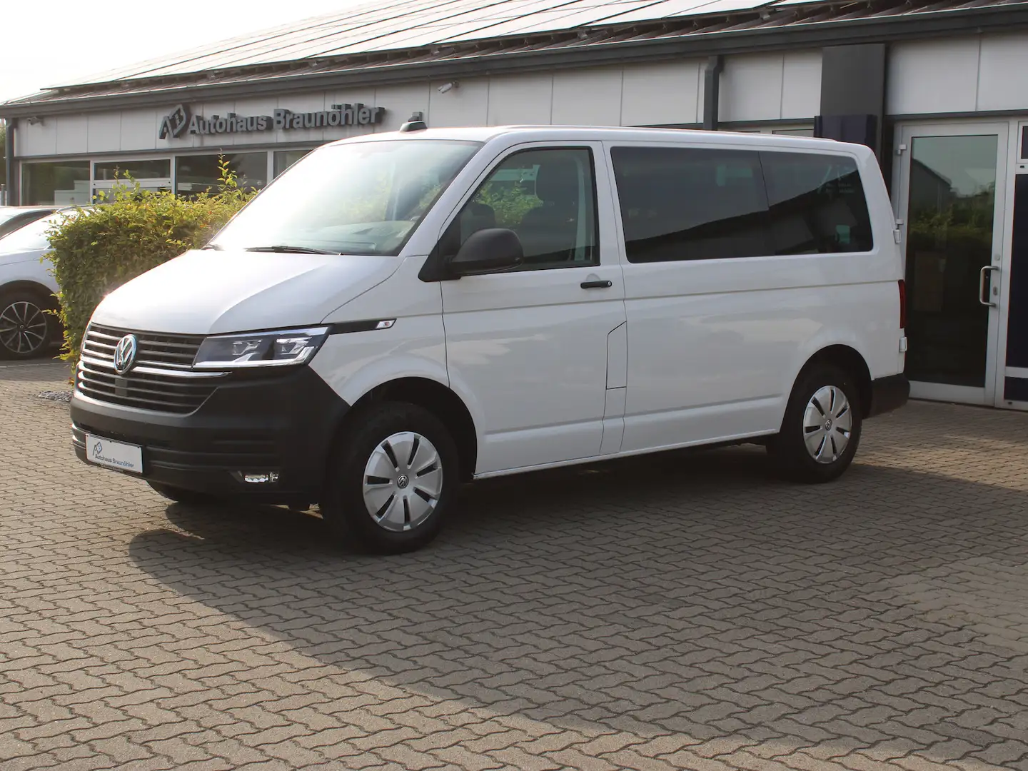 Volkswagen T6.1 Transporter 2.0 TDI DSG*AHK*Flügel*LED*SHZ*Standhzg* Weiß - 2