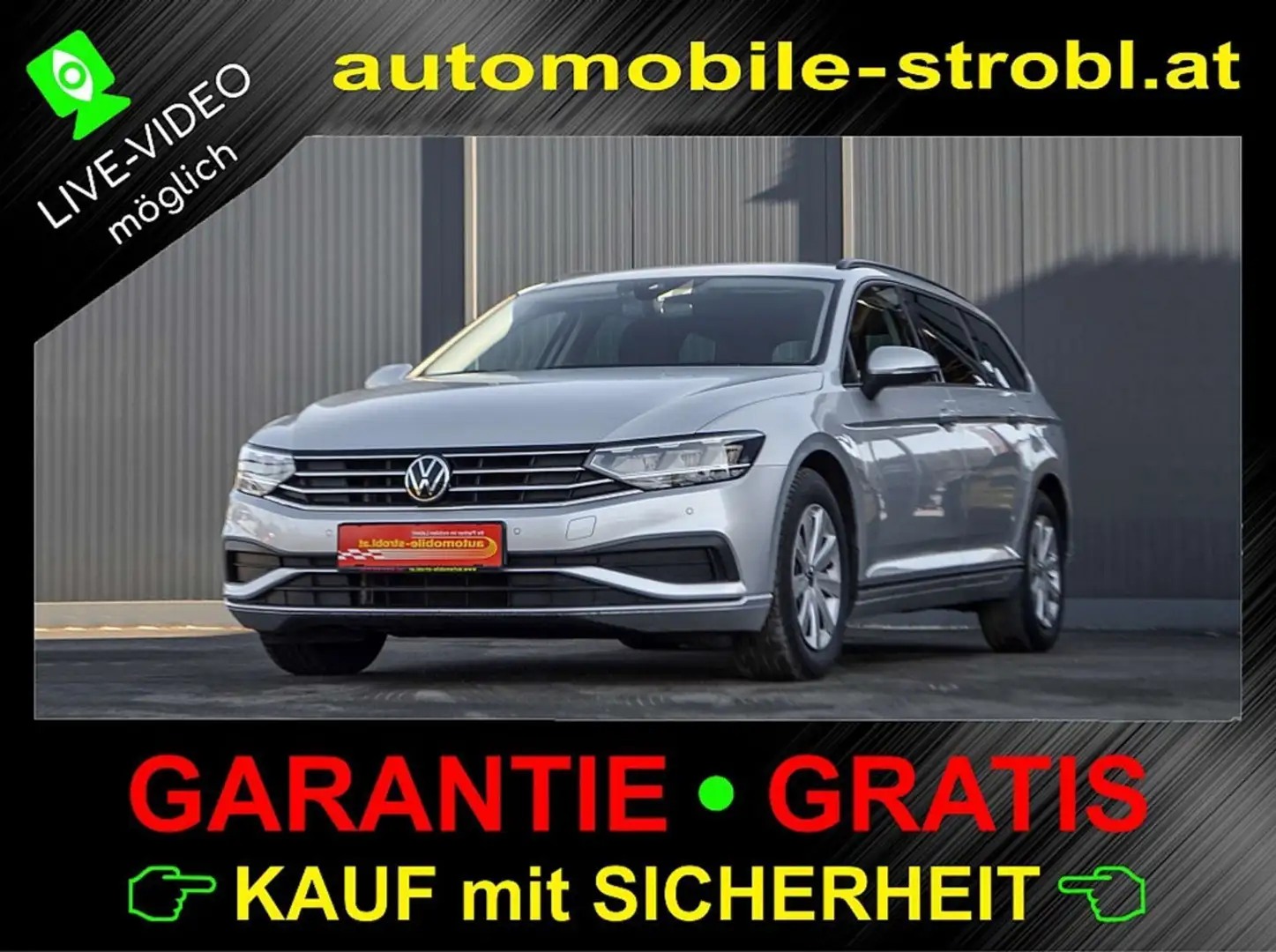 Volkswagen Passat Variant Busin. 2,0 TDI DSG * Top-Ausst. * Garantie * Silber - 1