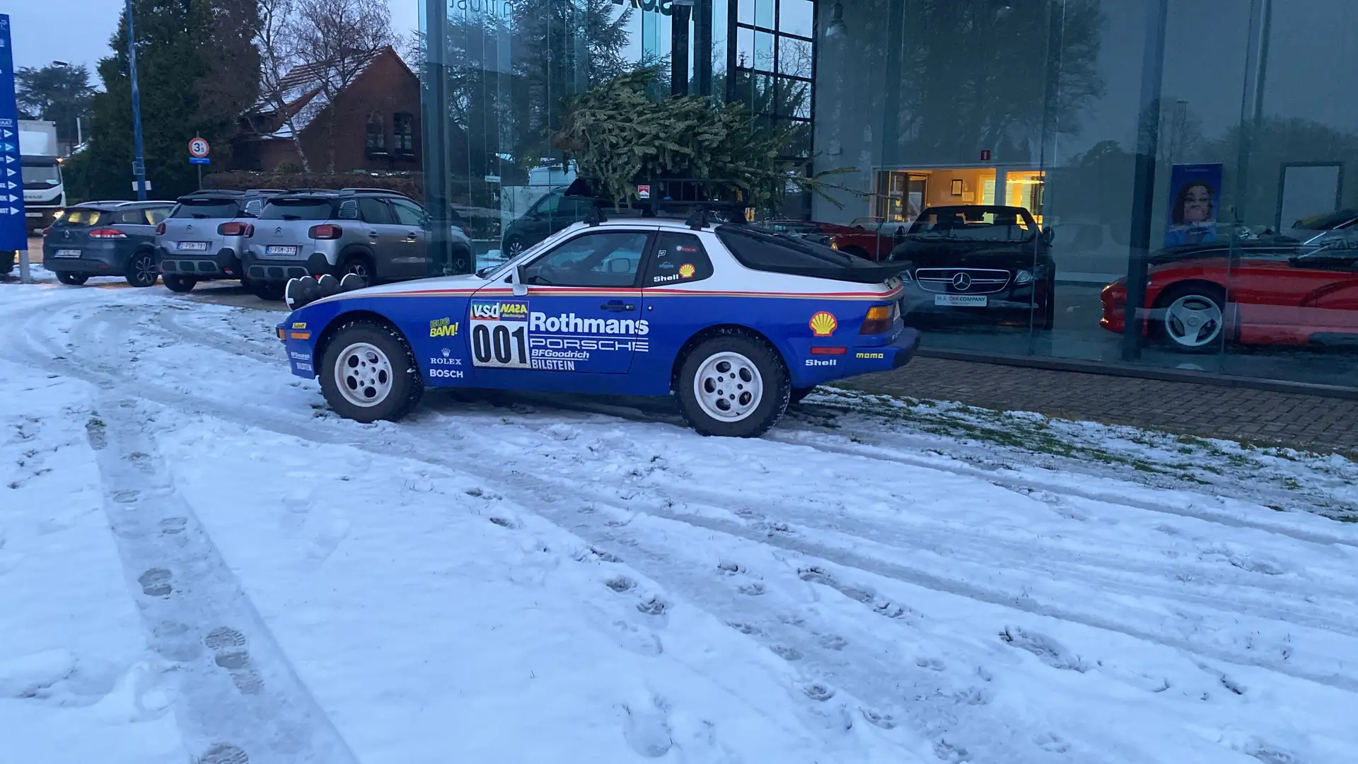 Porsche 944 944*Rothmans*Dakar*Uniek*Eyecatcher* Weiß - 2