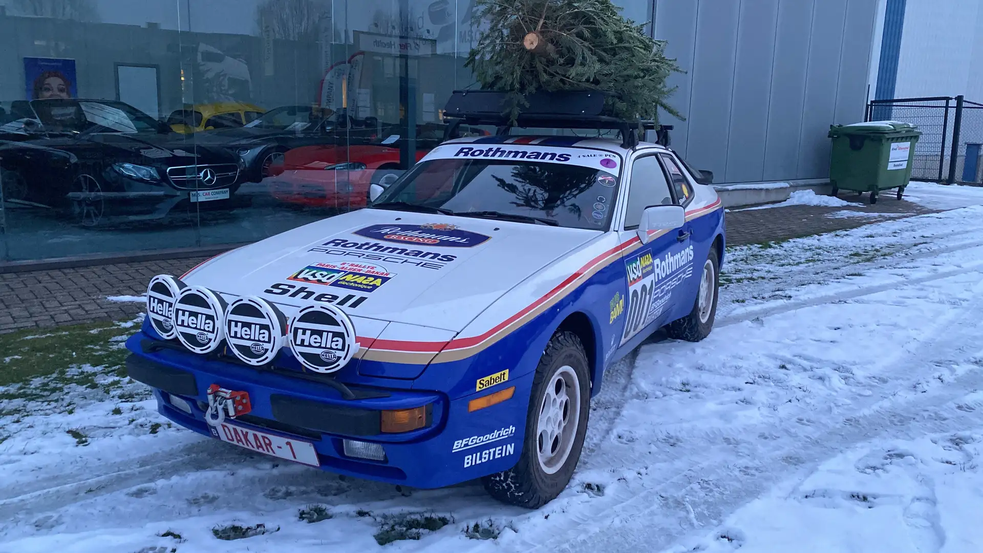 Porsche 944 944*Rothmans*Dakar*Uniek*Eyecatcher* Weiß - 1