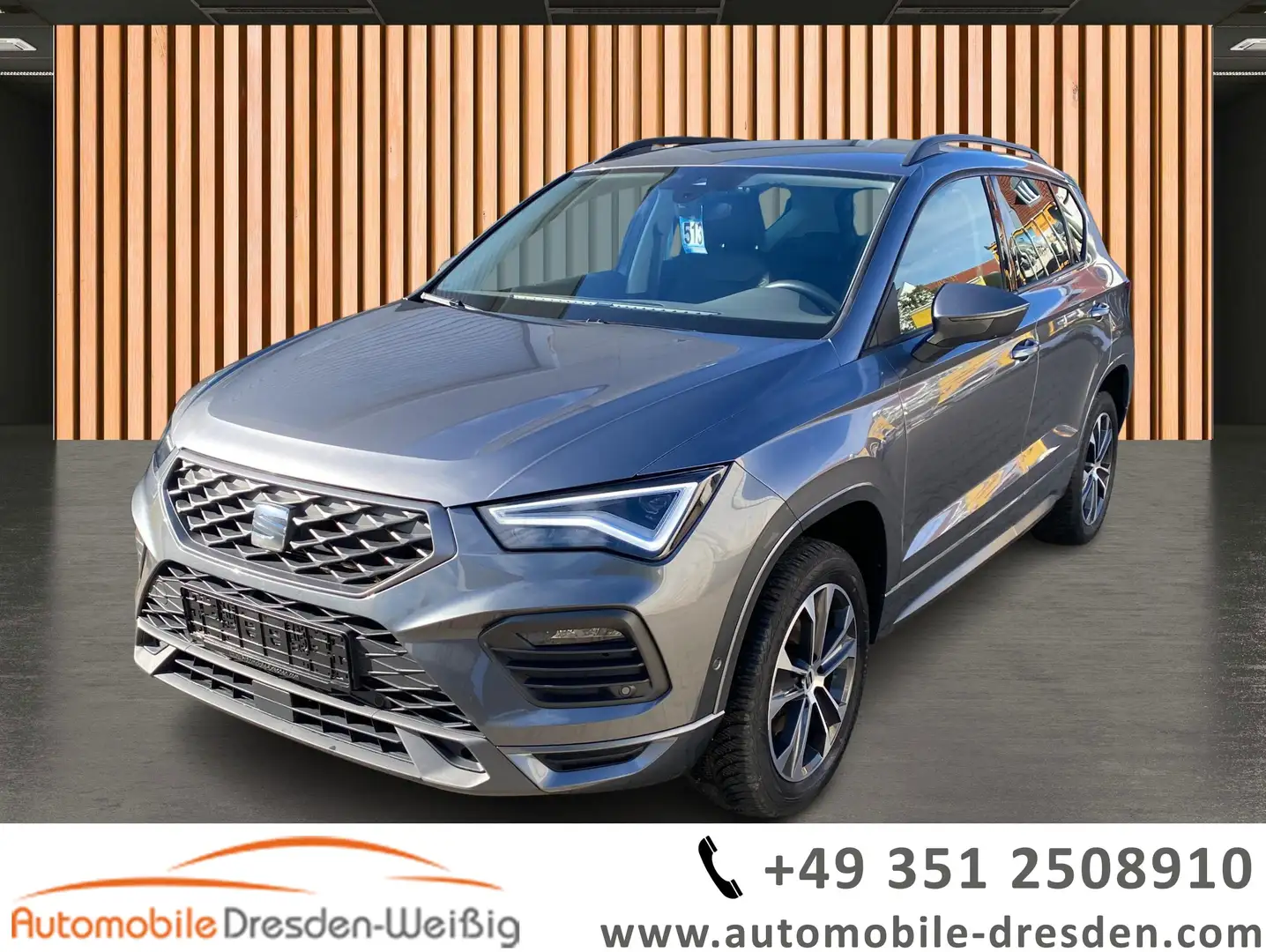 SEAT Ateca 1.5 TSI DSG FR*Navi*ACC*Kamera*Kessy*AHK* Сірий - 1