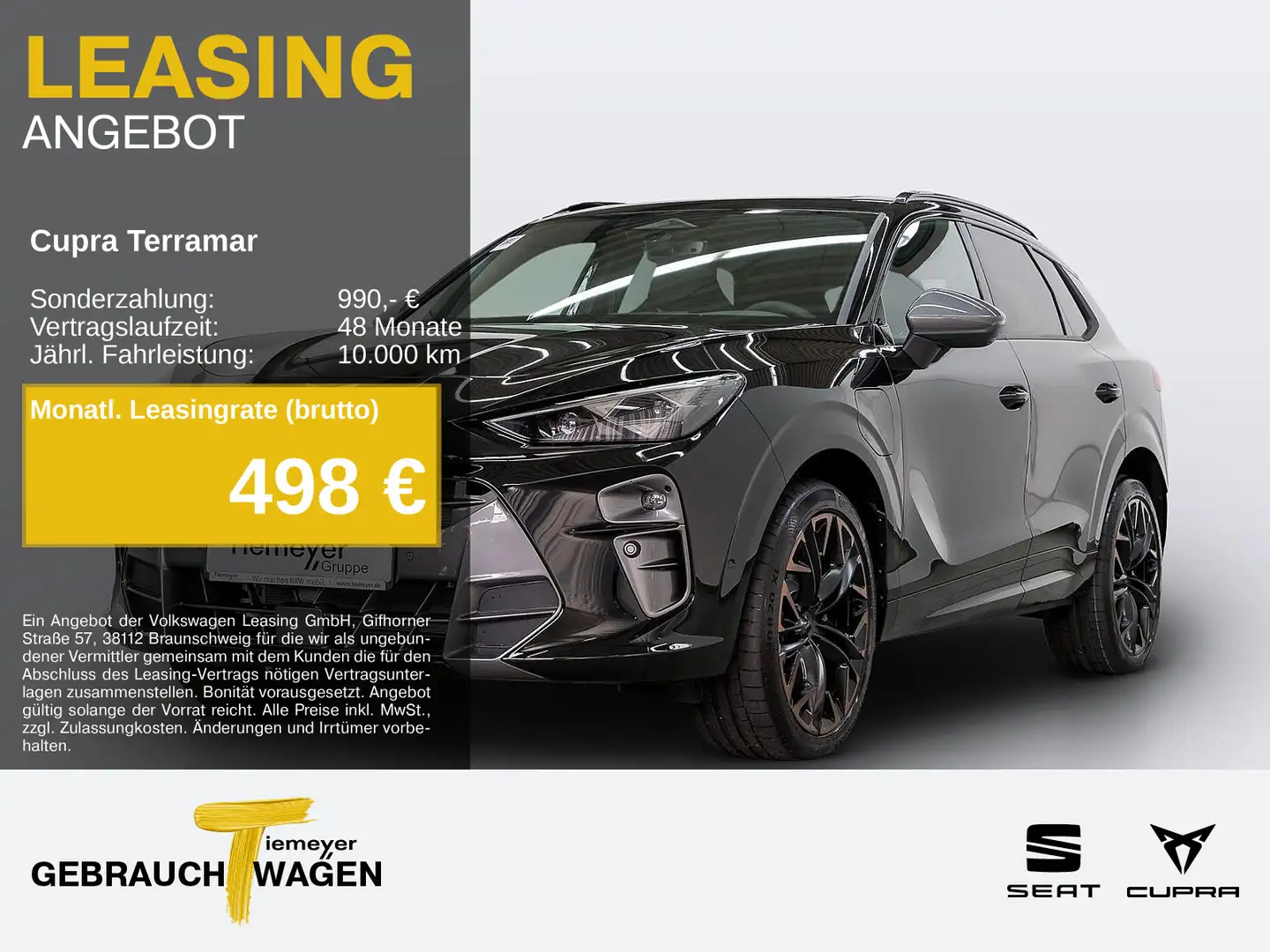 CUPRA Terramar 1.5 e-HYBRID DSG VZ SENNHEISER HD-MATRI Schwarz - 1