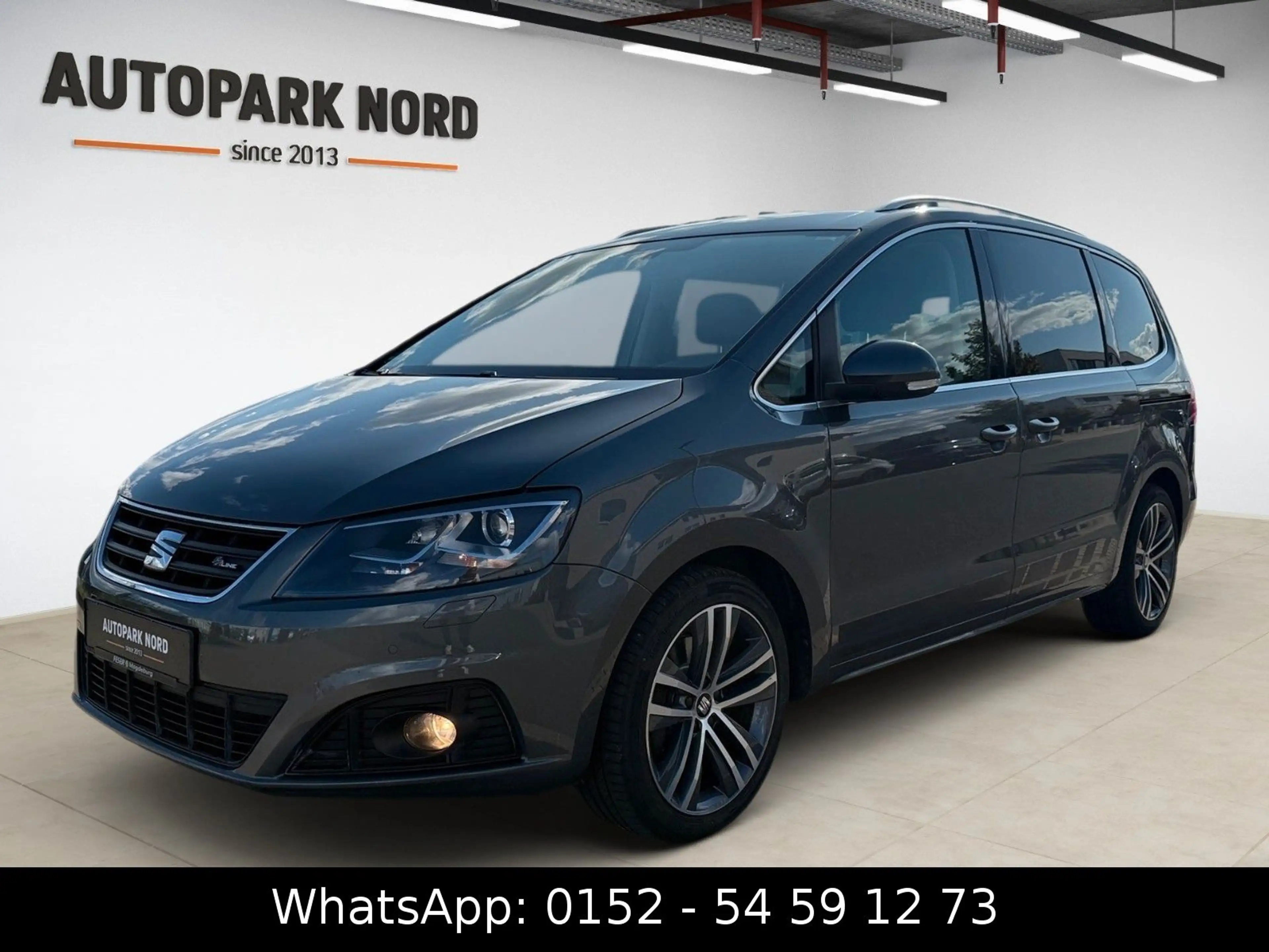 SEAT Alhambra 2.0 TDI DSG FR-Line/AHK/1.HAND/7-SITZER