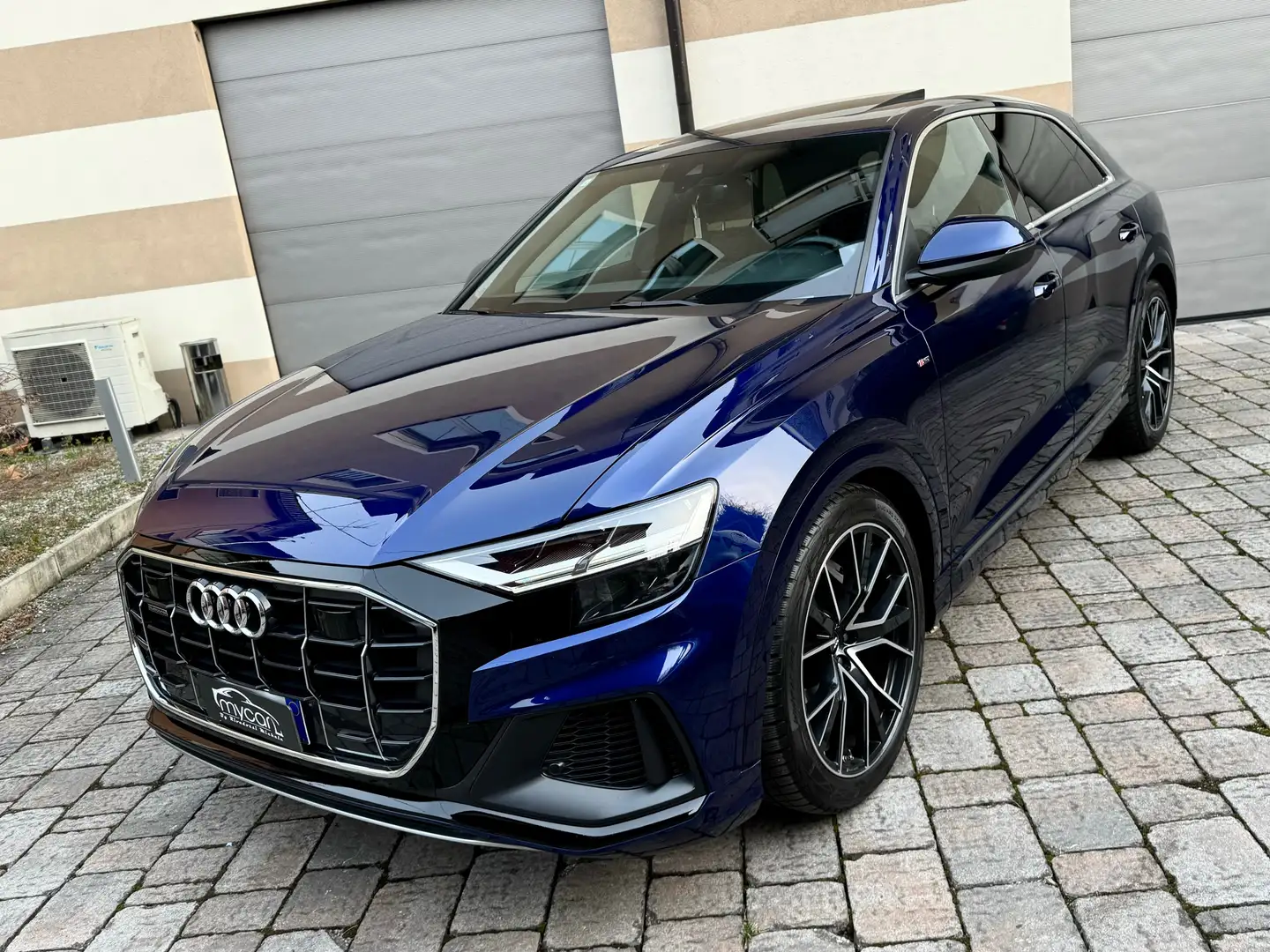 Audi Q8 50 3.0 SPORT QUATTRO SLINE  RUOTE POST.STERZANTI Bleu - 2