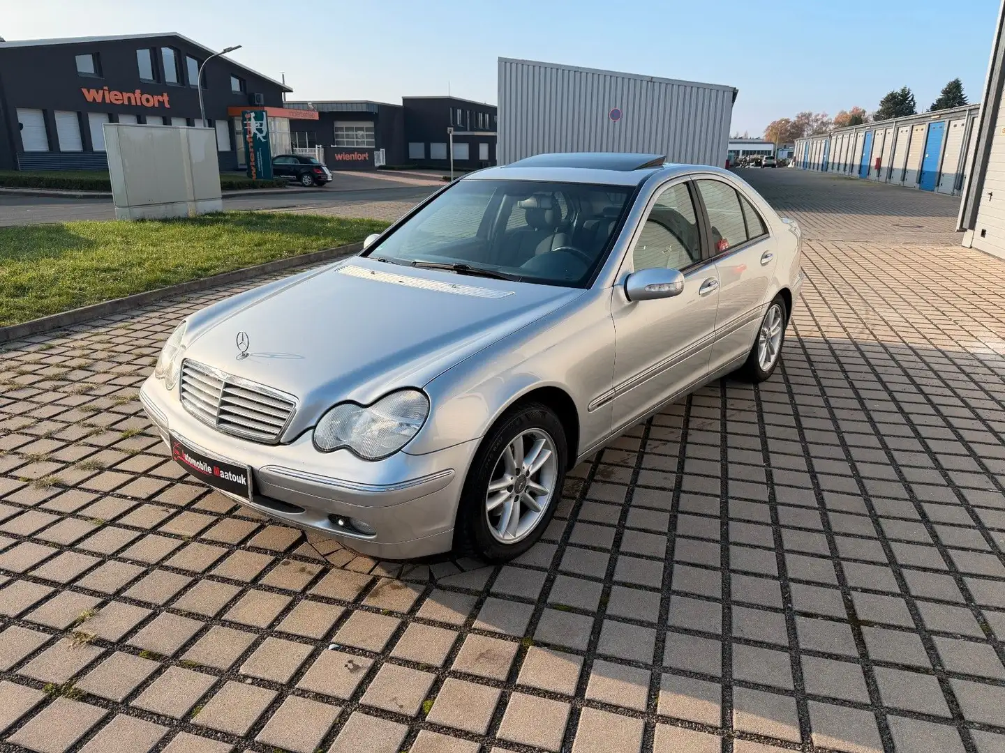 Mercedes-Benz C 200 KOMPRESSOR ELEGANCE*NUR 98000 KM* Silber - 1