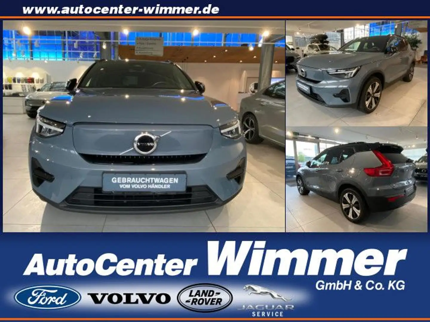 Volvo XC40 Recharge Single Motor Plus/ Winter+ AHK uvm. Grau - 1