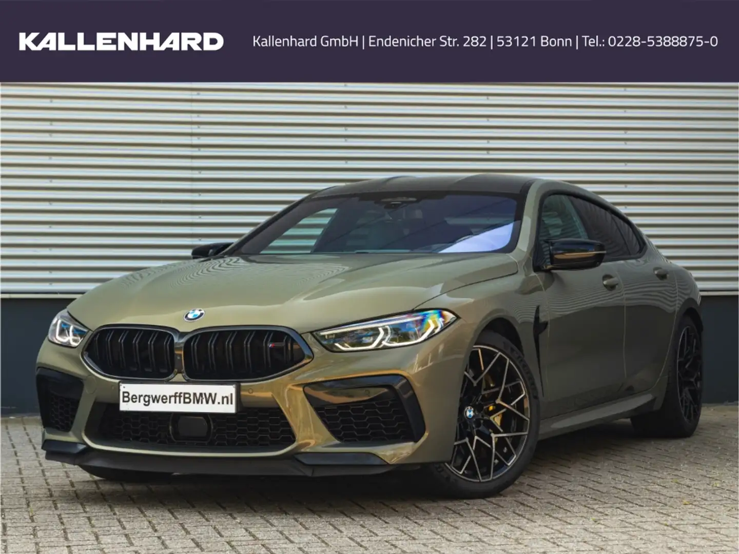 BMW M8 Competition Gran Coupe-Individual Messing Metallic Giallo - 1