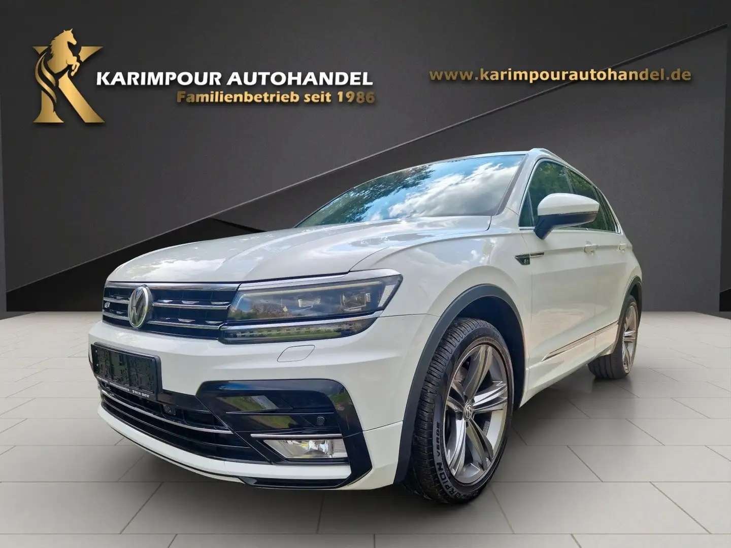 Volkswagen Tiguan R Line 4Motion*Navi*LED*HeadUP*AHK* Blanc - 1