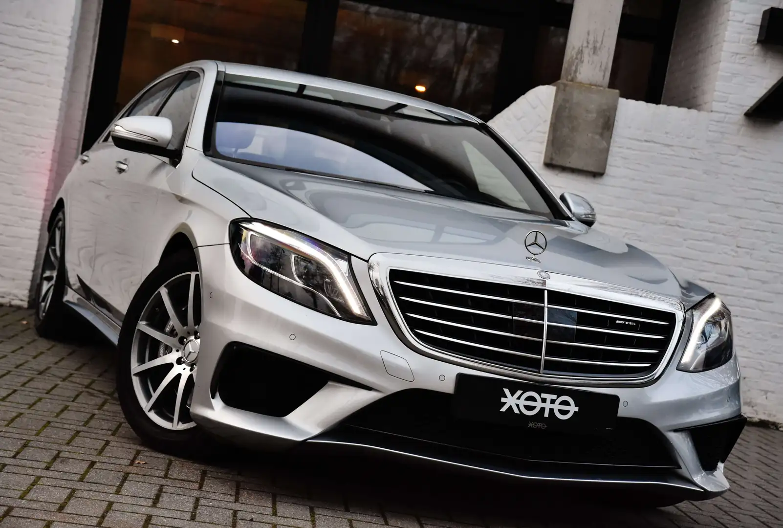 Mercedes-Benz S 63 AMG L 4-MATIC *1HD / FULL HISTORY / AMG DRIVERS PACK* Zilver - 2