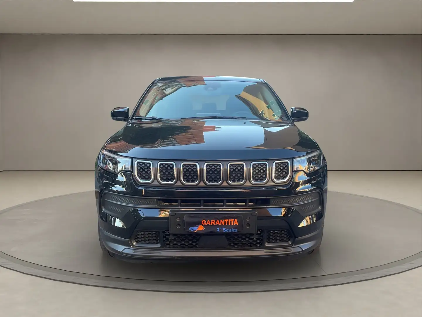 Jeep Compass 160€ al mese - UNICO PROP - SERVICE COMPLETO Nero - 2