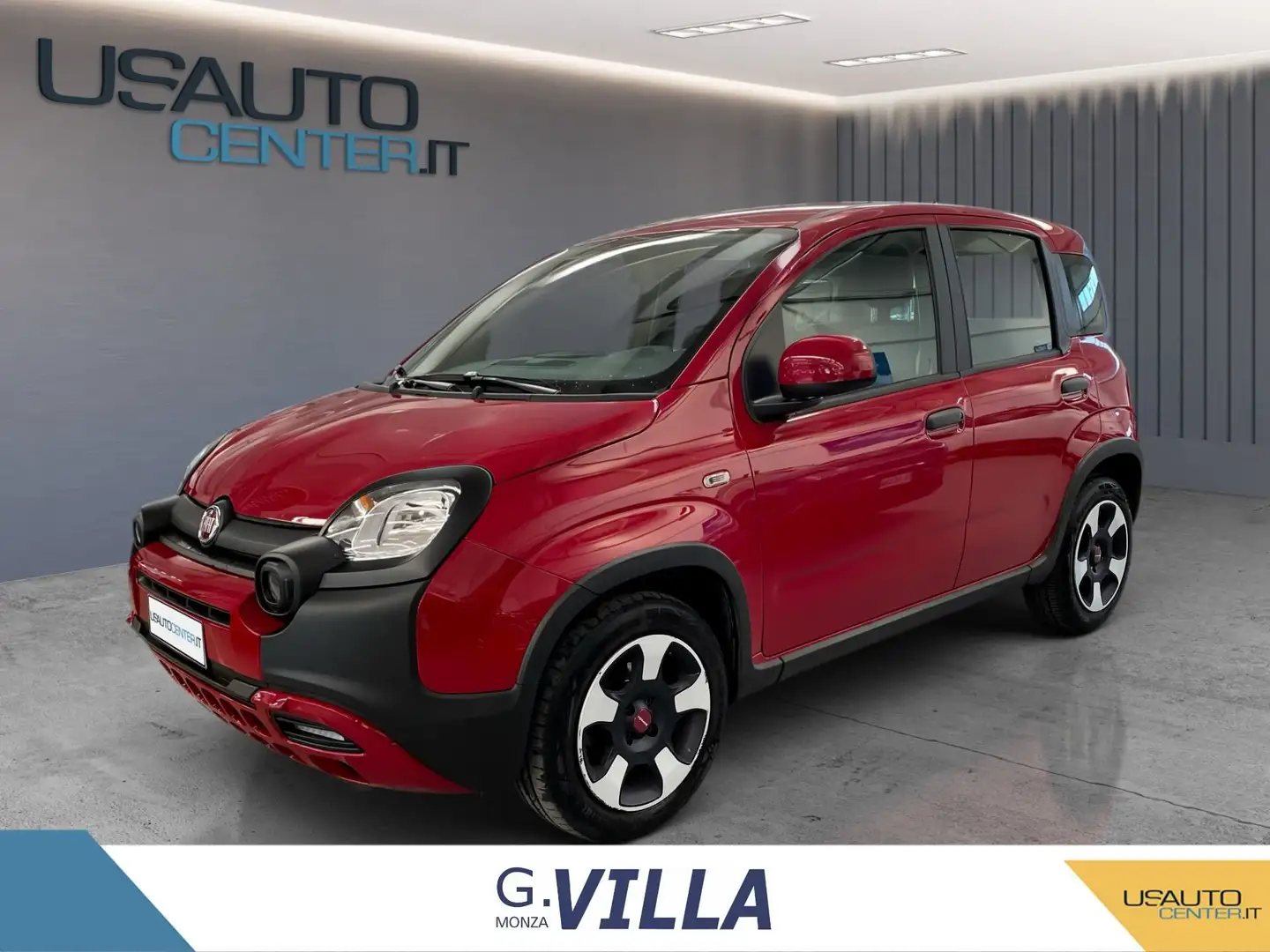 Fiat Panda Panda III 2021 Cross Panda 1.0 firefly hybrid Cro Rouge - 1