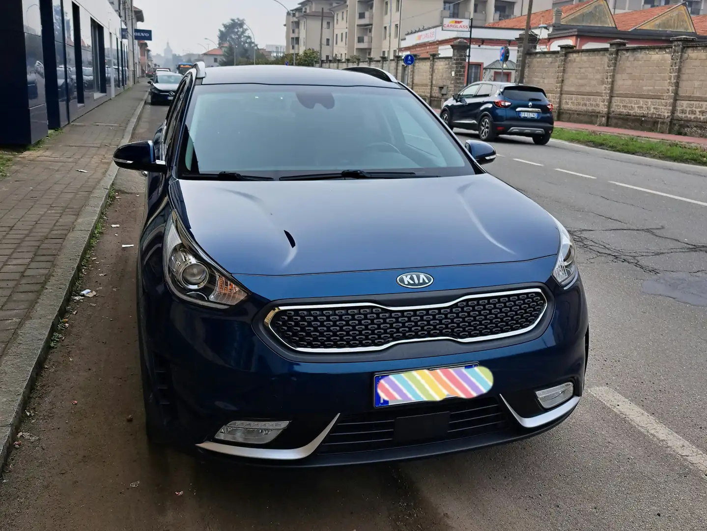 Kia Niro Niro I 2019 1.6 gdi hev Style Adas Pack Синій - 2
