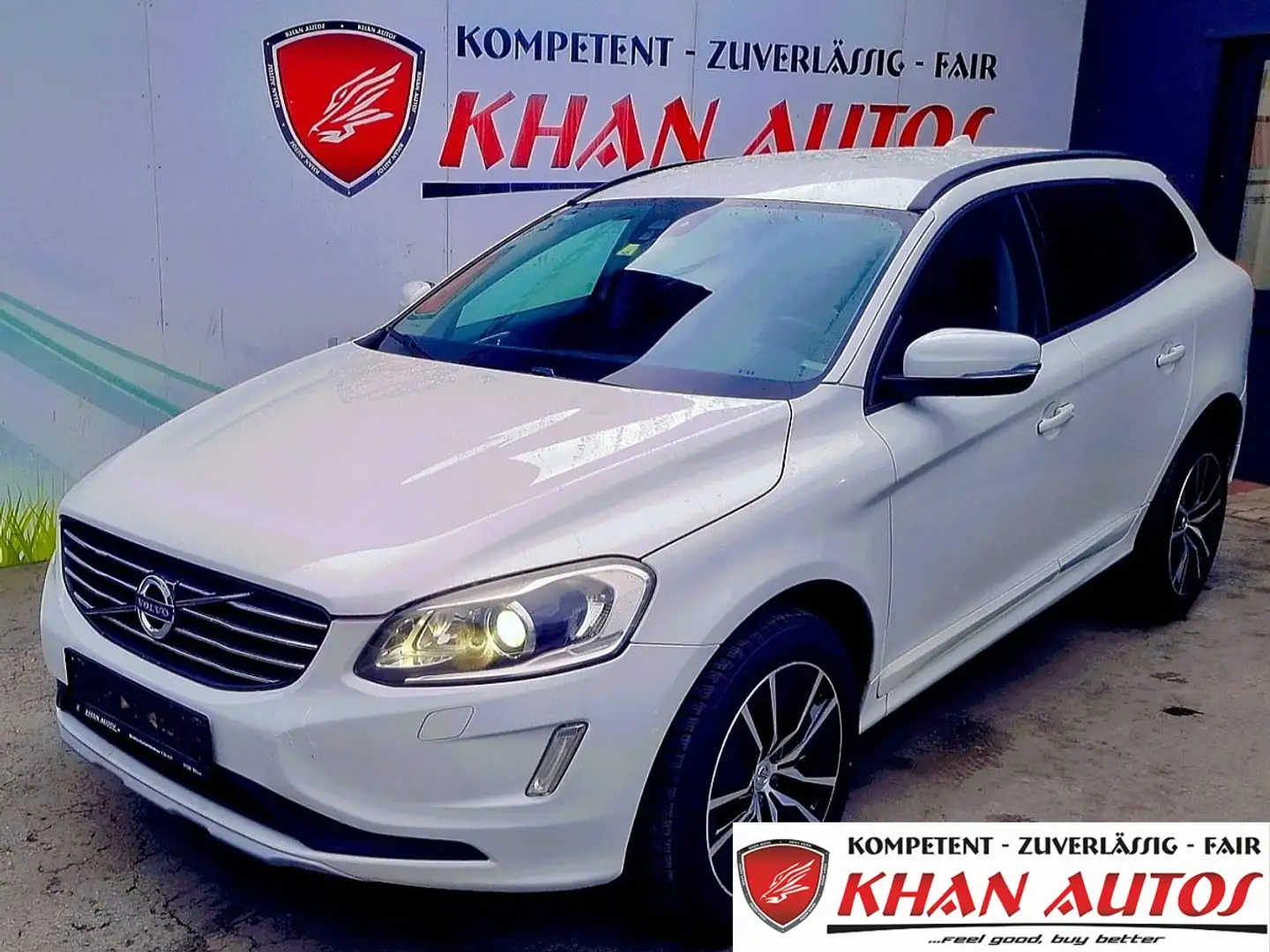 Volvo XC60 D3 Kinetic Weiß - 1