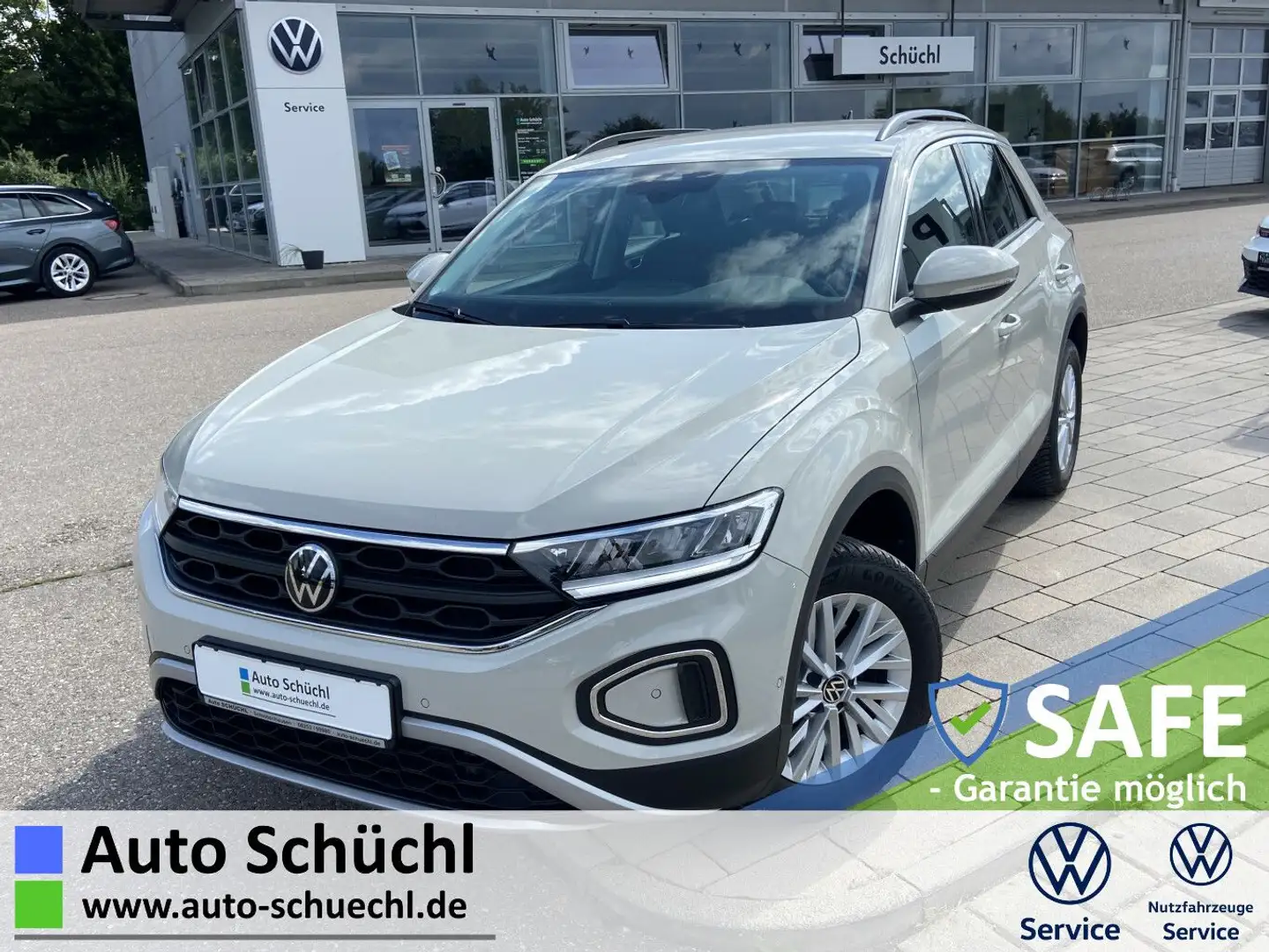 Volkswagen T-Roc 1.5 TSI DSG Life NAVI+LED+AHK+APP-CONNECT+ Grau - 1