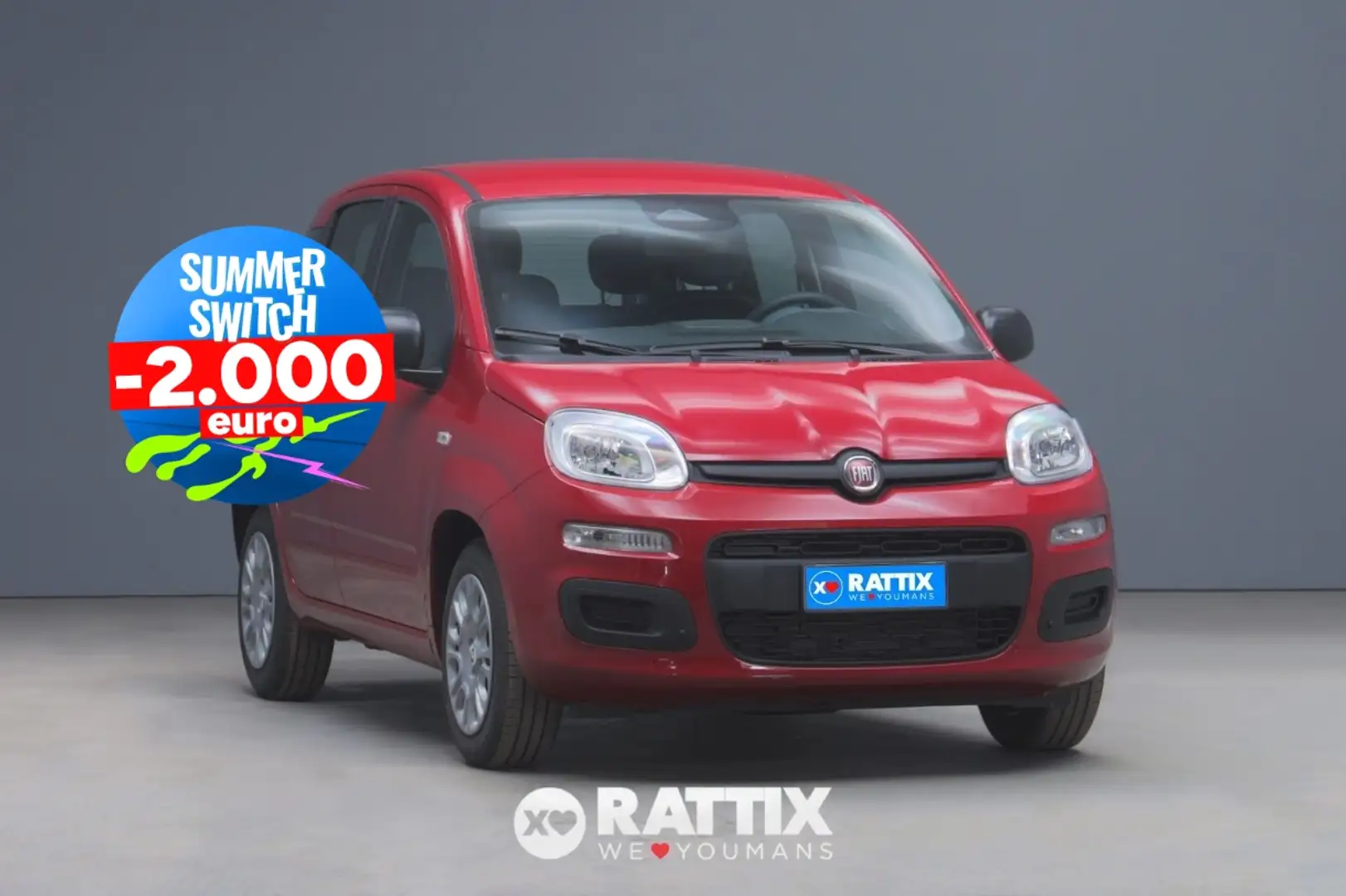 Fiat Panda 1.0 Firefly Hybrid 70CV 5p.ti + Pack City Schwarz - 1