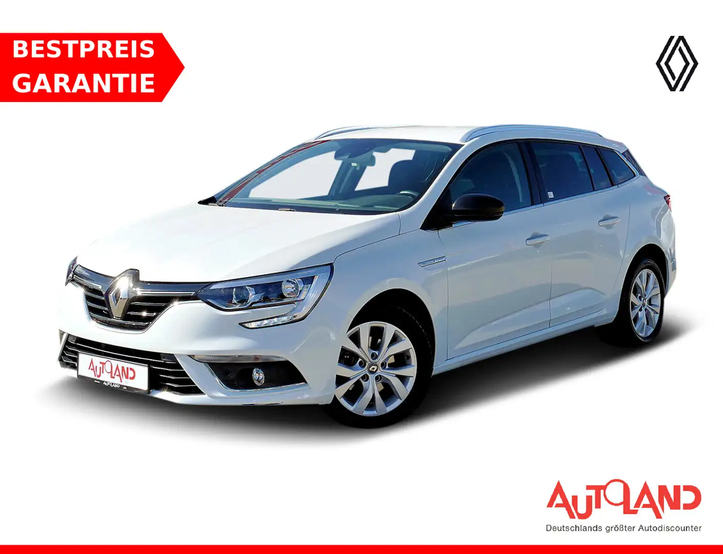 Renault Megane Grandtour 1.3 Limited EDC Virtual Cockpit Weiß - 1