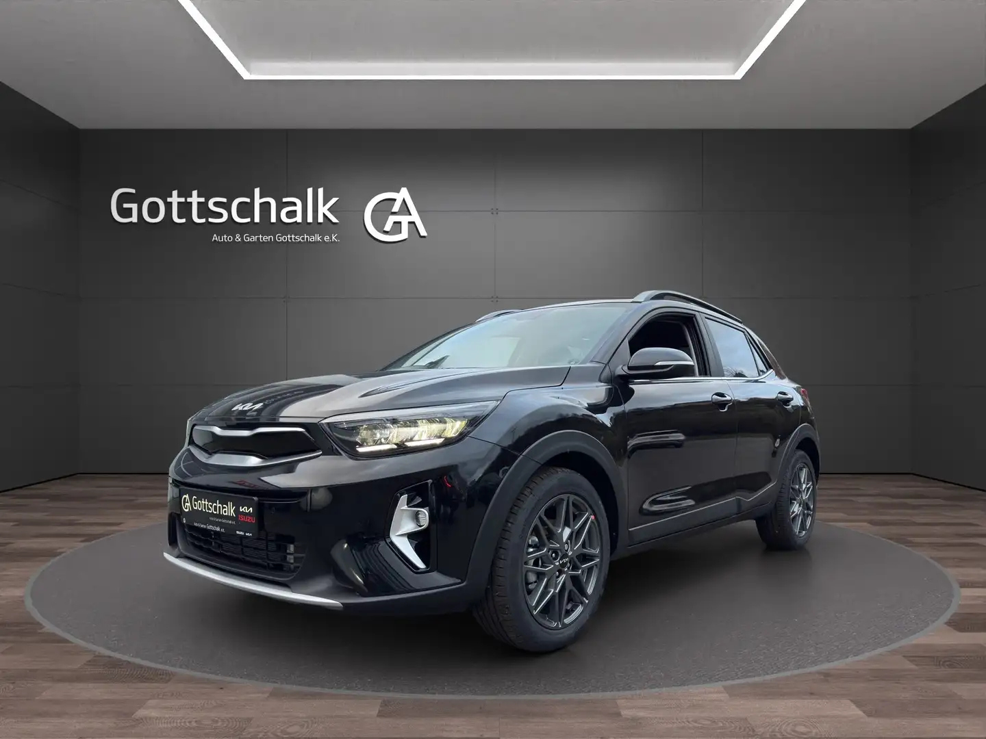 Kia Stonic 1.0 T-GDI OPF Mild Hybrid DCT7 Nightline Edition Schwarz - 1