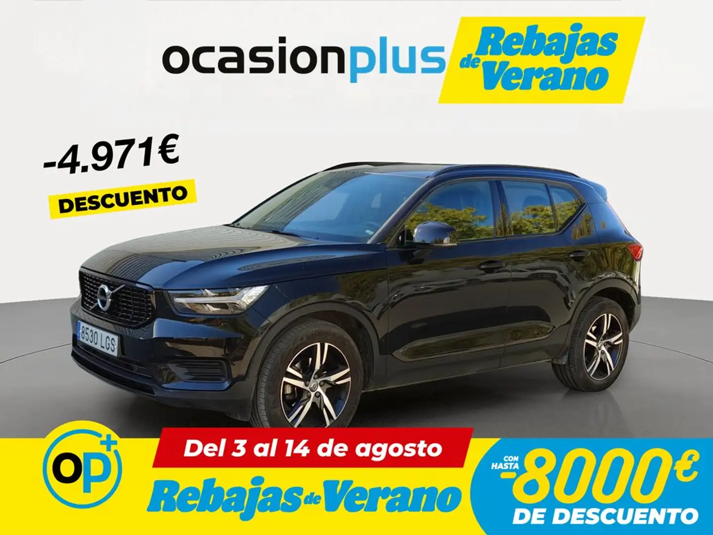 Volvo XC40 D3 R-Design Aut. Negro - 1