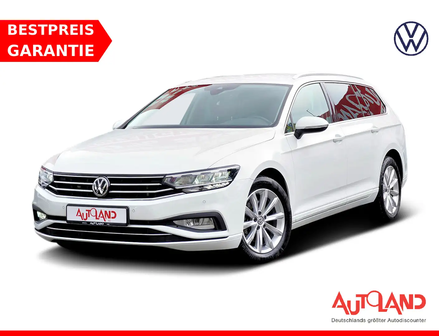 Volkswagen Passat Variant 2.0 TDI Business 4Motion LED Navi Blanc - 1