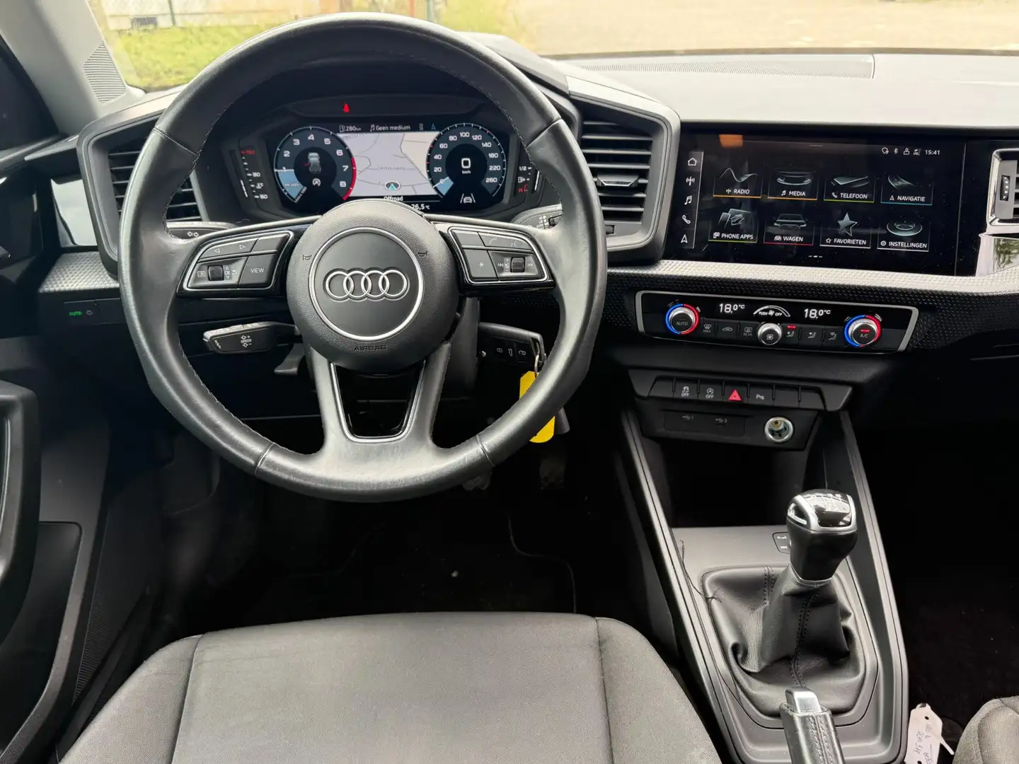 Audi A1 Sportback 25 TFSI Attitude|NAVI|VIRTUAL|CARPLAY|CL Zwart - 2