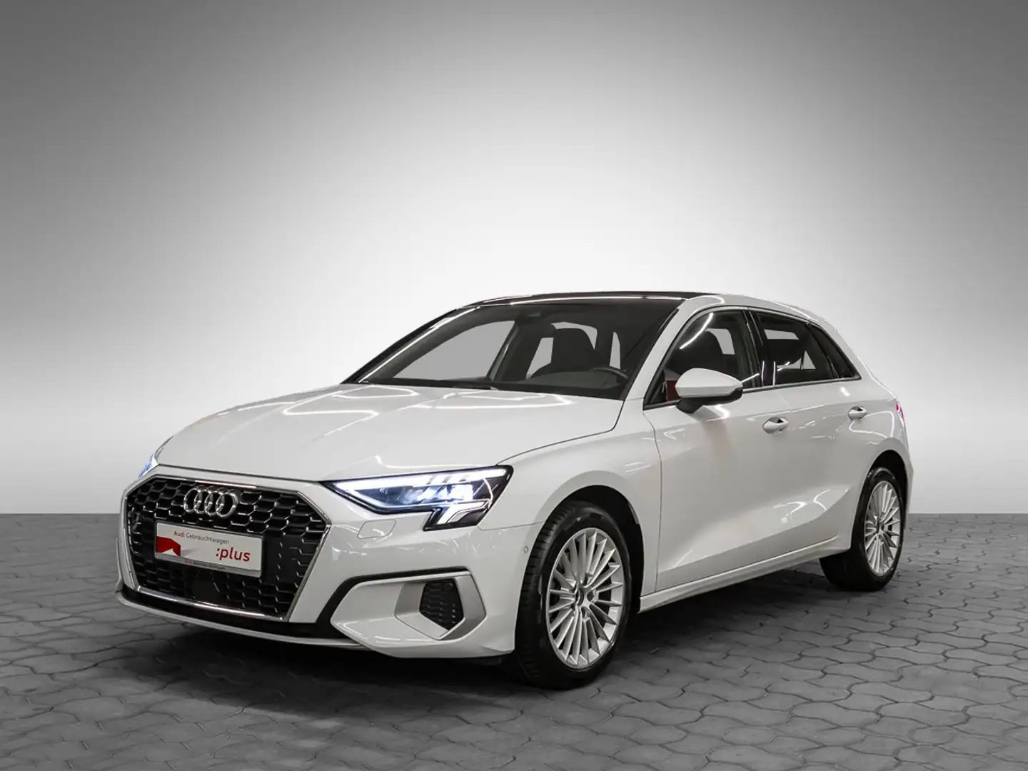 Audi A3 Sportback 35 TDI advanced LED Navi Pano Kam Bianco - 2