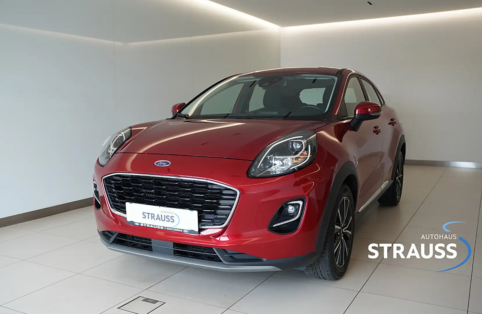 Ford Puma Titanium 1,0 EcoBoost MHEV Rot - 1