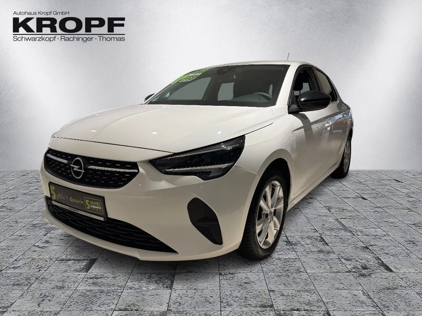 Opel Corsa F 1.2 Elegance Fin. ab 2,99% LED+SHZ+LM Weiß - 2