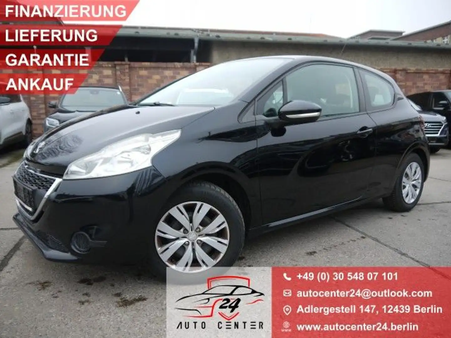 Peugeot 208 Active Schwarz - 1