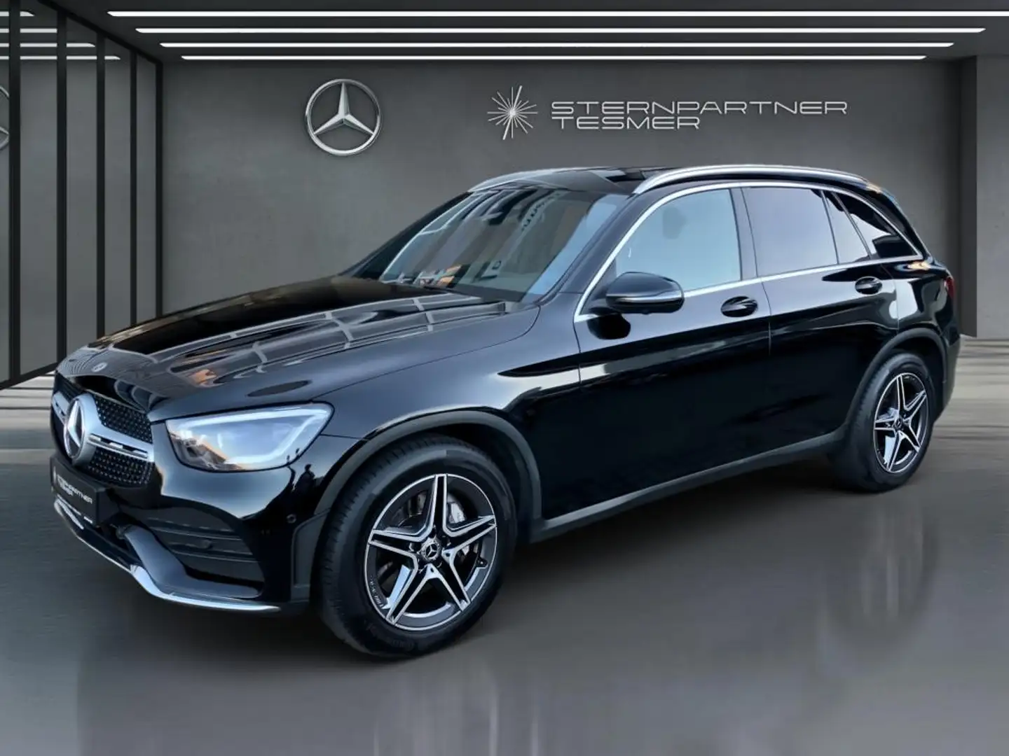 Mercedes-Benz GLC 220 d 4M AMG MBEAM HuD DISTRONIC 360°KAM AHK Noir - 1