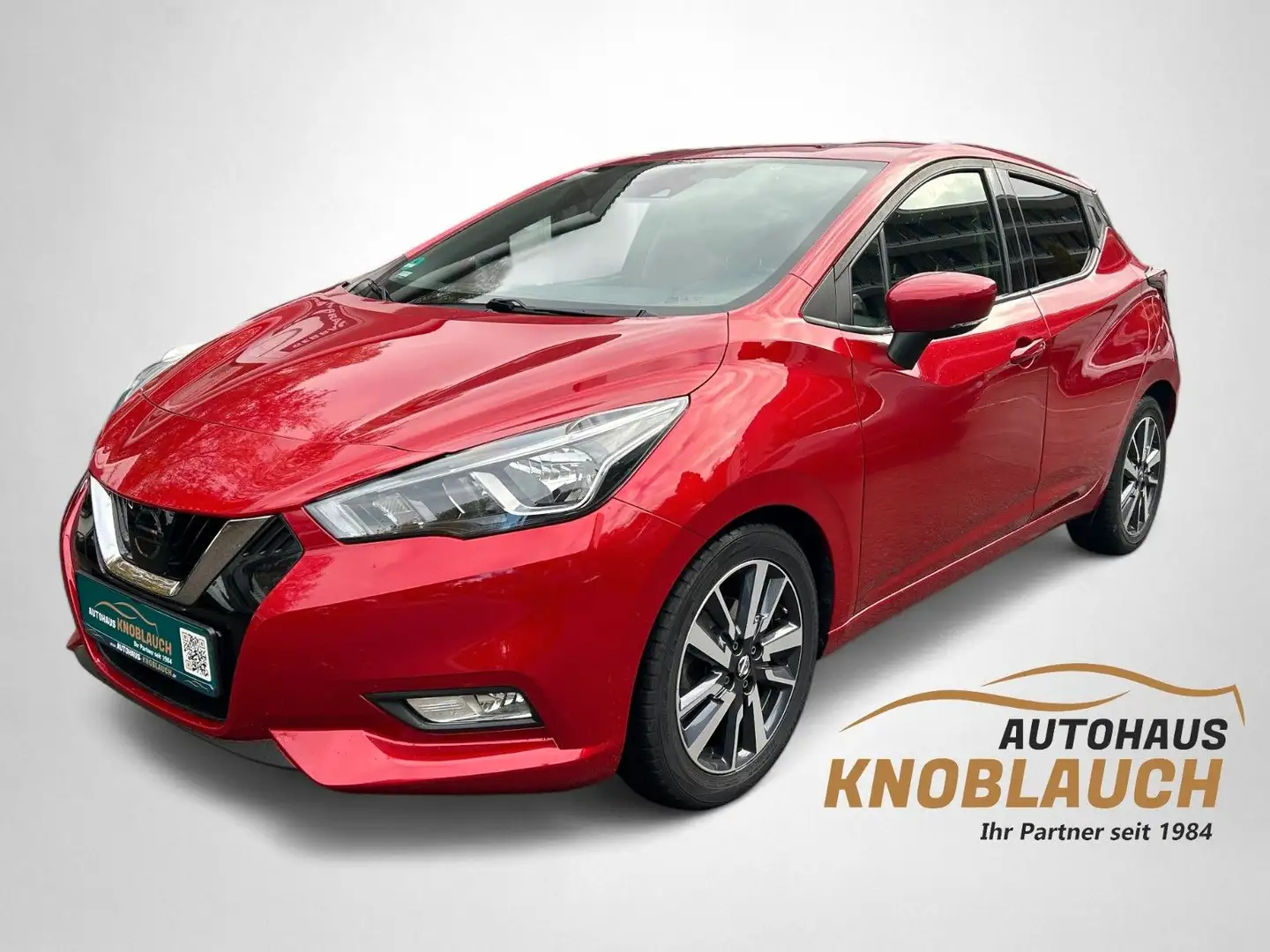 Nissan Micra N-Connecta **SHZ, Keyless, Navi, 8-fach** Rouge - 1